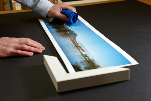 Acorn Framing - framing landscape panoramic photograph